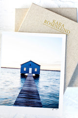 Boat Shed Print with Gift Box