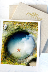 Sea Star in Mermaid Pool Print with Gift Box