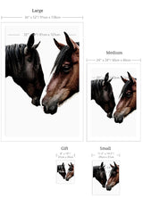 Wild Horses Print with Gift Box