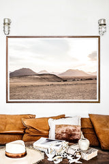 Namibian Landscape at Dusk