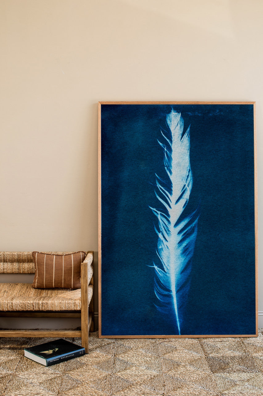 Cyanotype Feather