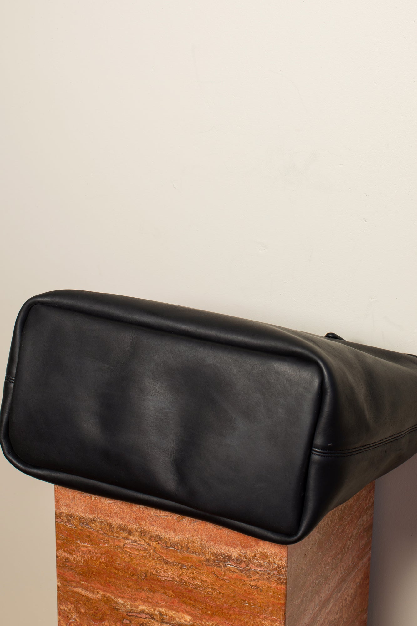 The Black Leather Bag