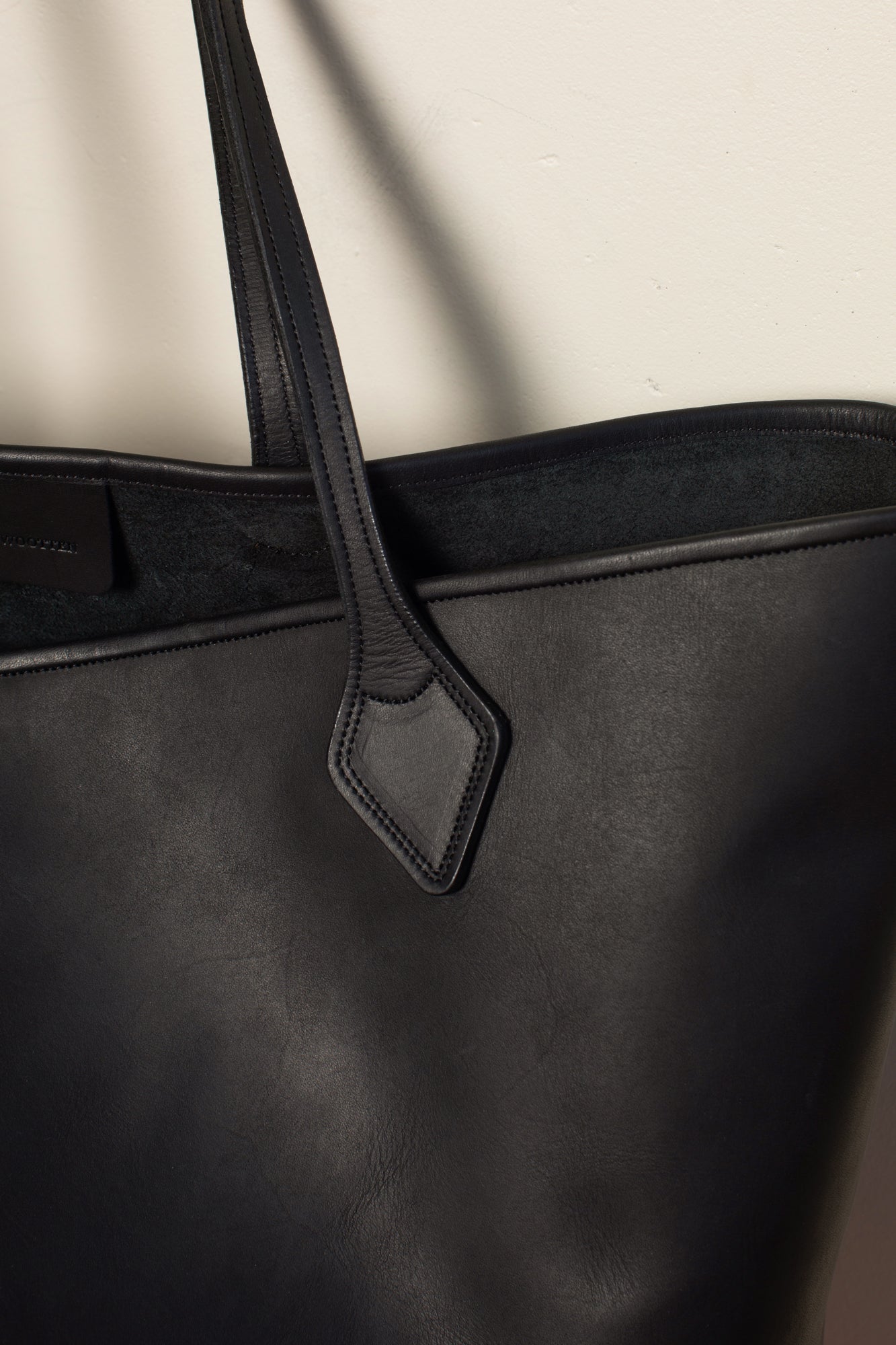 The Black Leather Bag