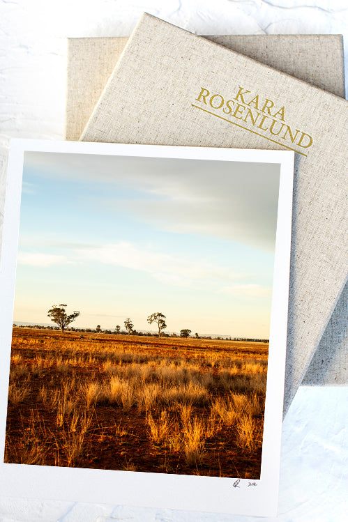Sunburnt Country II Print with Gift Box