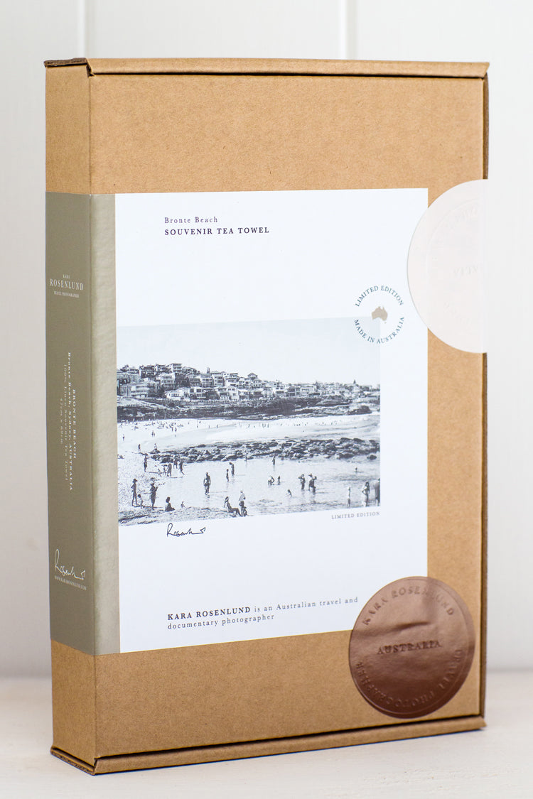 Bronte Beach Souvenir Tea Towel - Bundle of 6