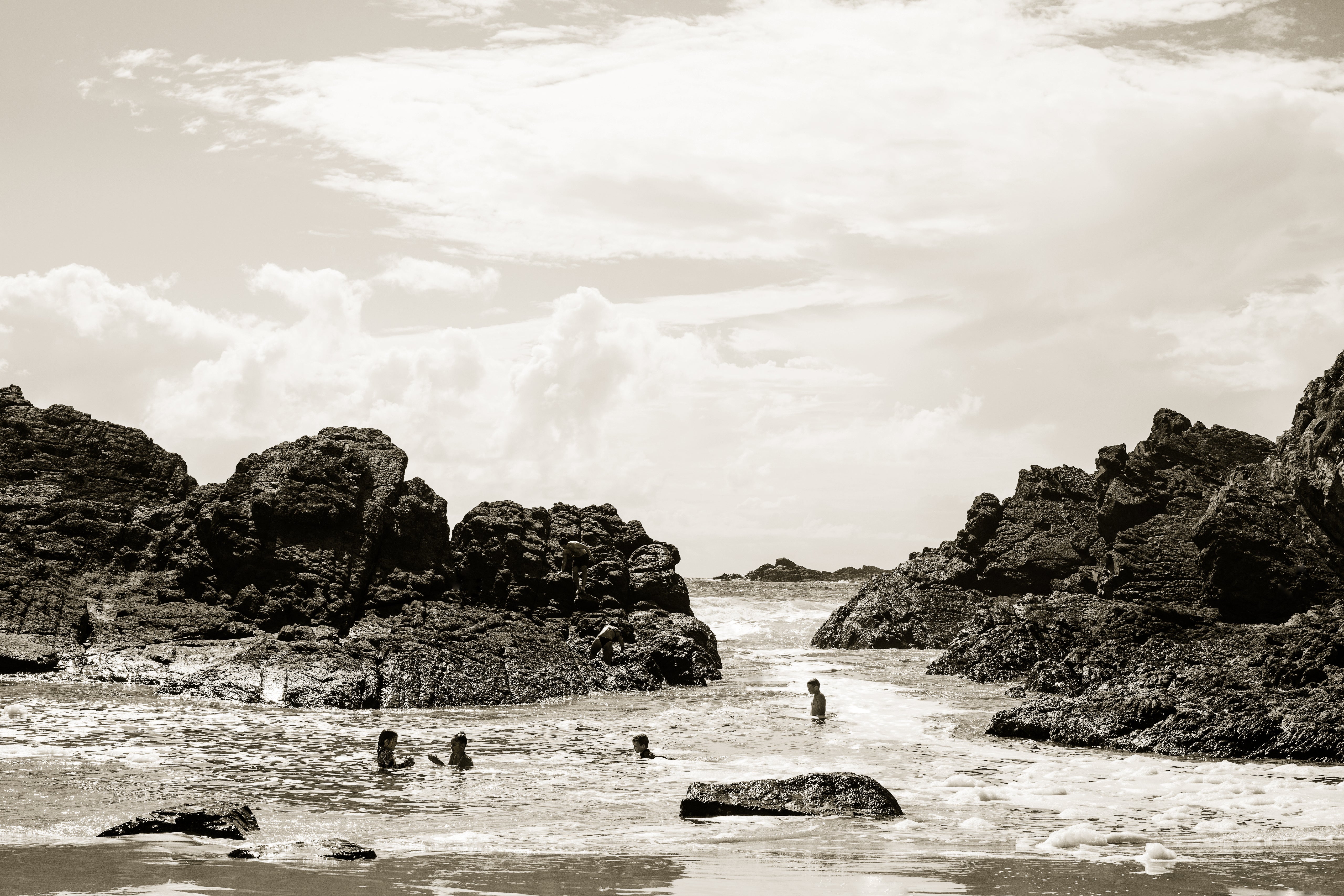 Childhood at Seal Rocks