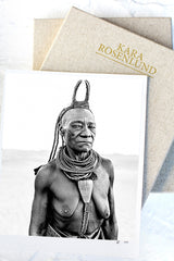 Namibia Himba Elder Black & White