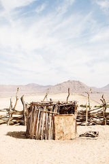 Himba Hut One Print with Gift Box