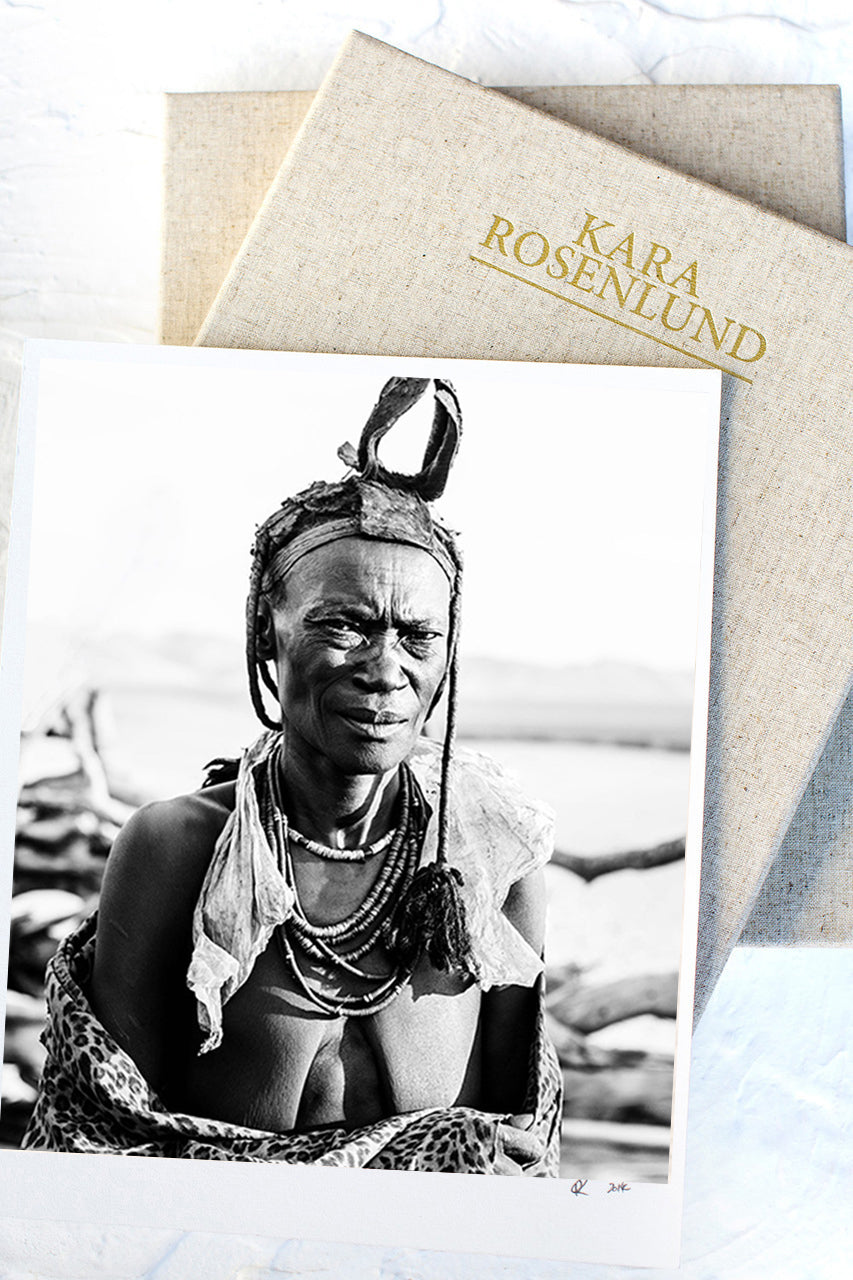 Namibia Himba Tribes Woman Print with Gift Box