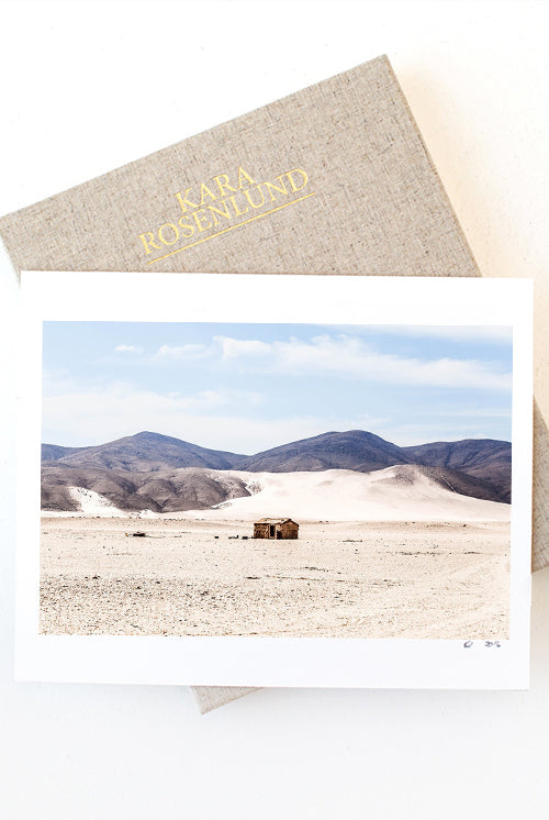 Namibia Hut in Landscape Print with Gift Box