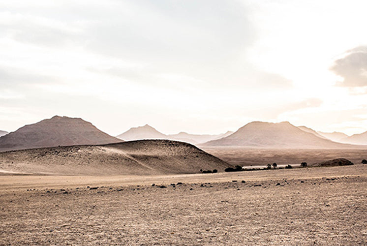 Namibian Landscape at Dusk Print with Gift Box