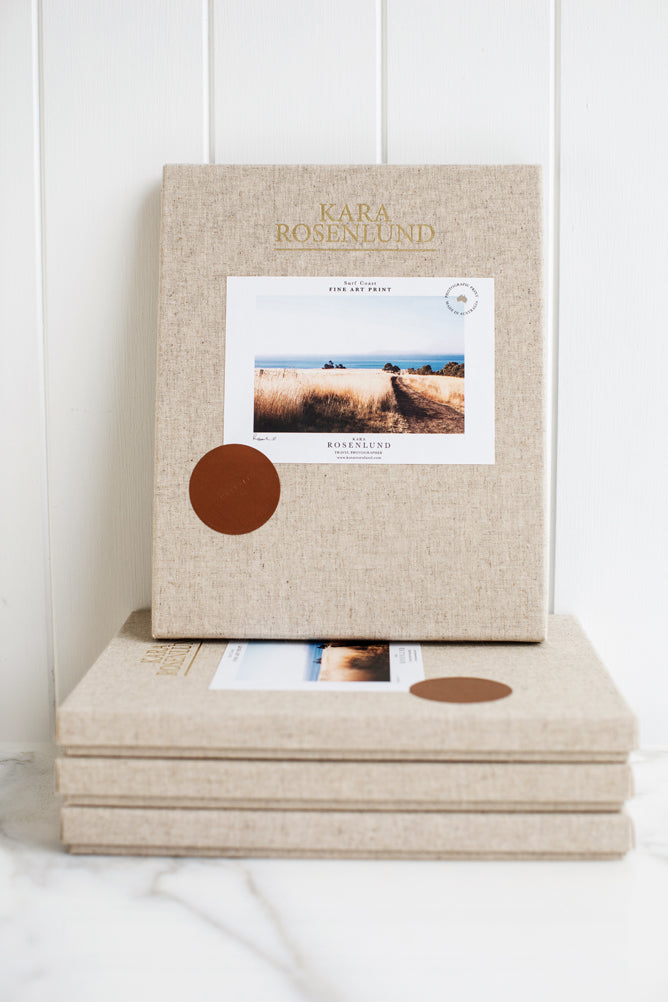 Surf Coast Print with Gift Box