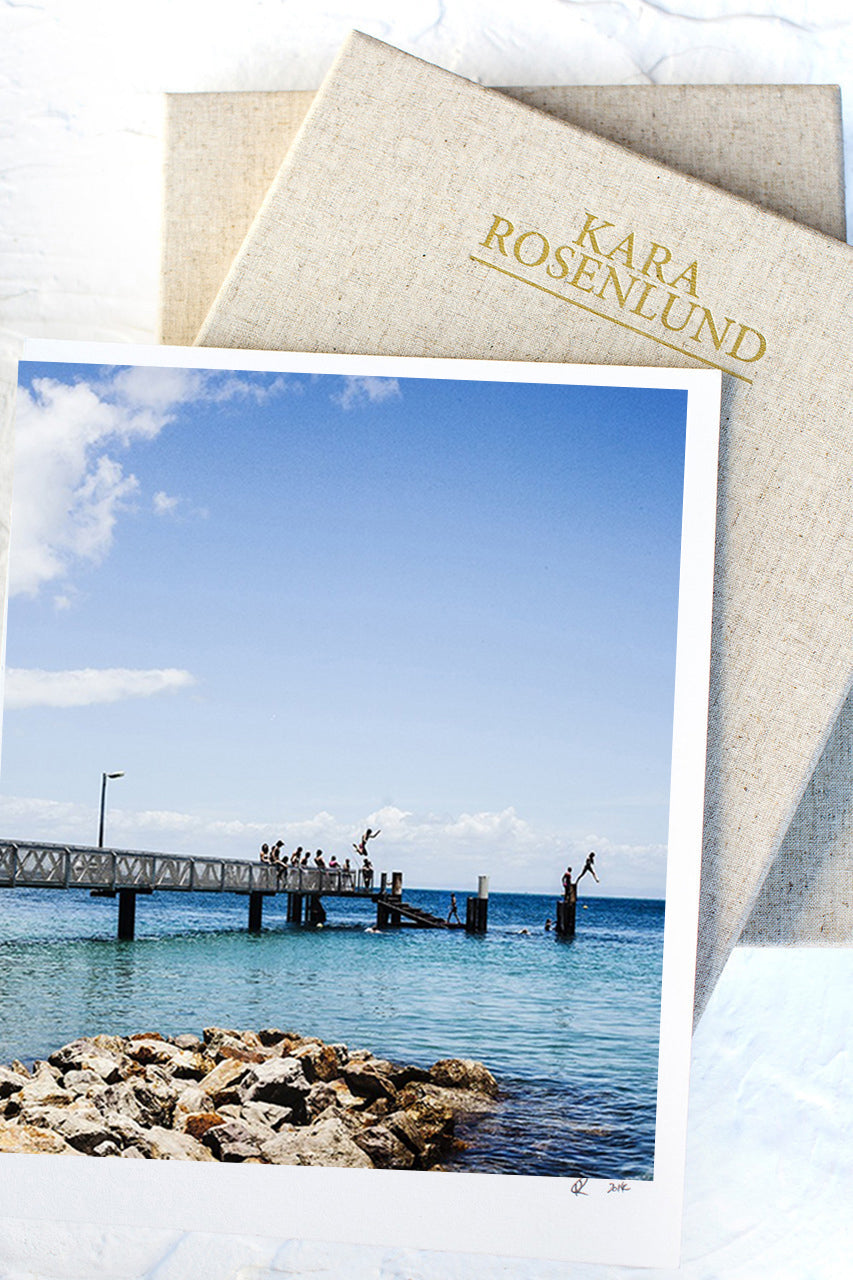 Seaside Jetty Print with Gift Box – Kara Rosenlund
