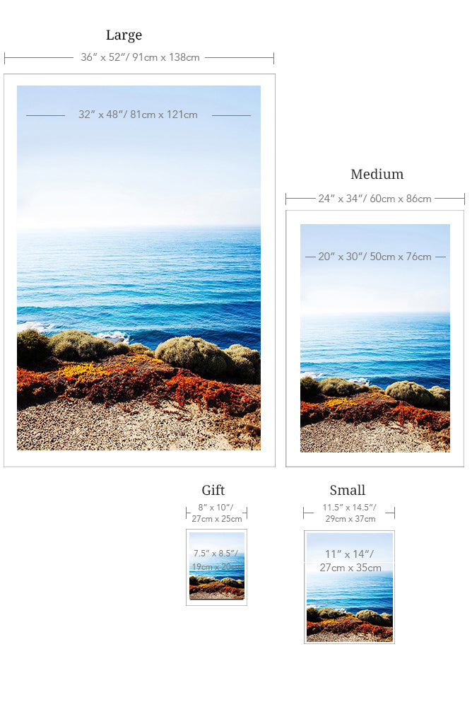 Victorian Surf Coast Print with Gift Box
