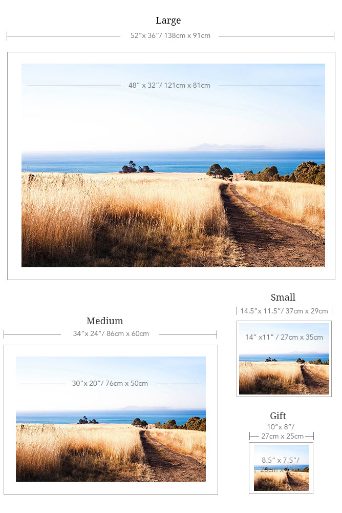 Surf Coast Print with Gift Box