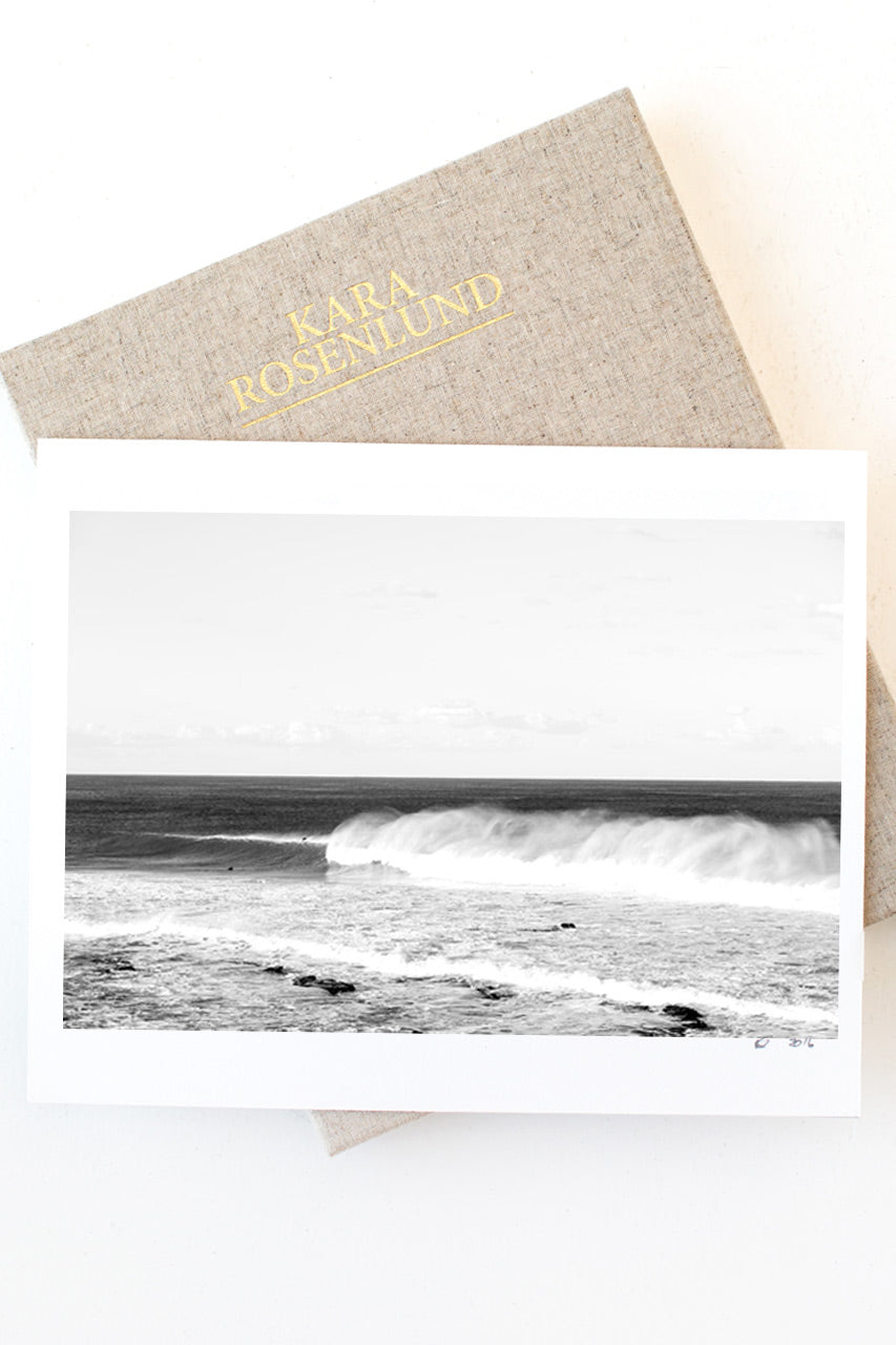 Shore Line Print with Gift Box