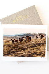 Snowy Mountain Brumbies Print with Gift Box