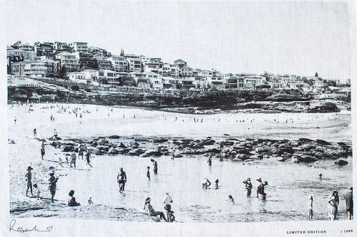 Bronte Beach Souvenir Tea Towel - Bundle of 6